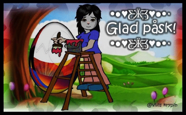 Glad påsk 2014-animation