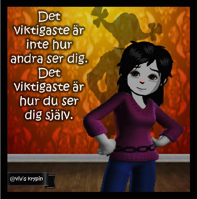 hur du ser dig själv-animation