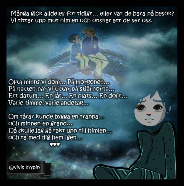 Om tårar kunde bygga en trappa-animation