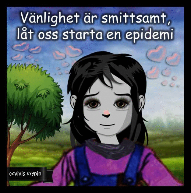 Vänlighet är smittsamt-animation