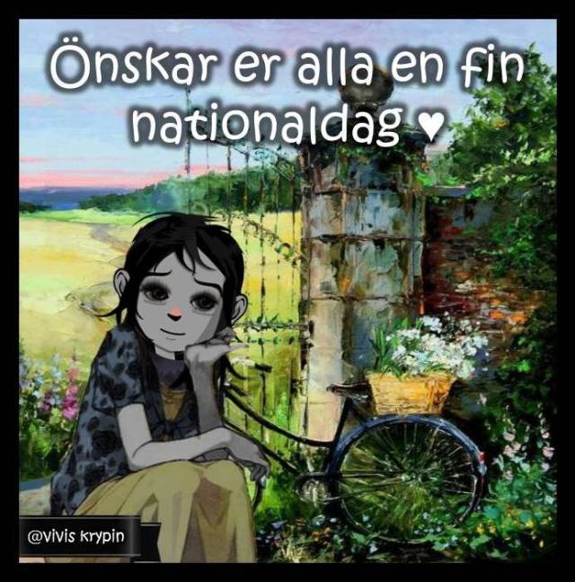 Önskar er alla en fin nationaldag 2016